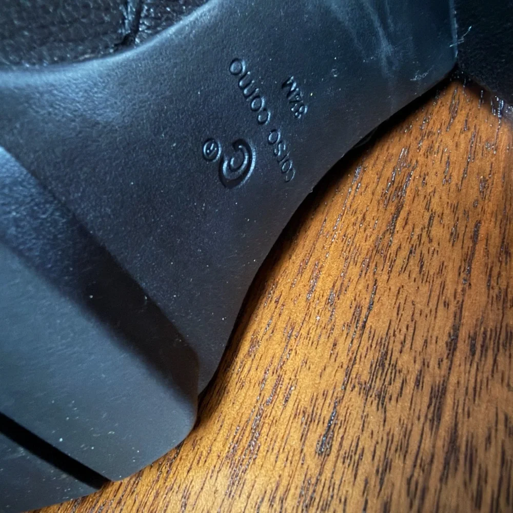 Corso Como Black Lace-Up Ankle Boots - Picture 10 of 15